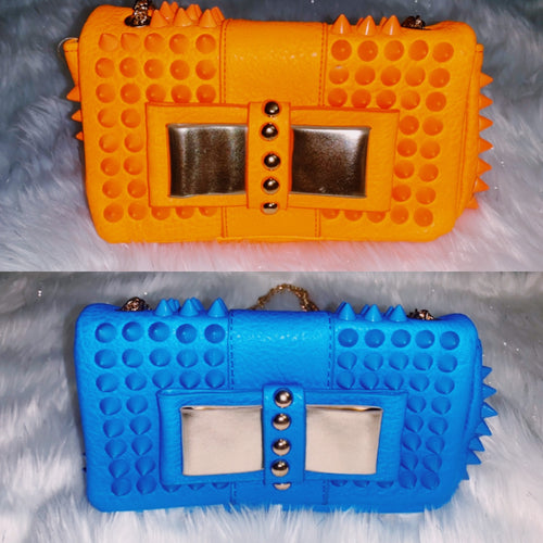 Spiked purses